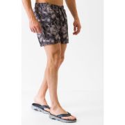 Skechers Swimwear M Brush Print Swim Short Erkek Black Beauty Şort S201167-001 resmi